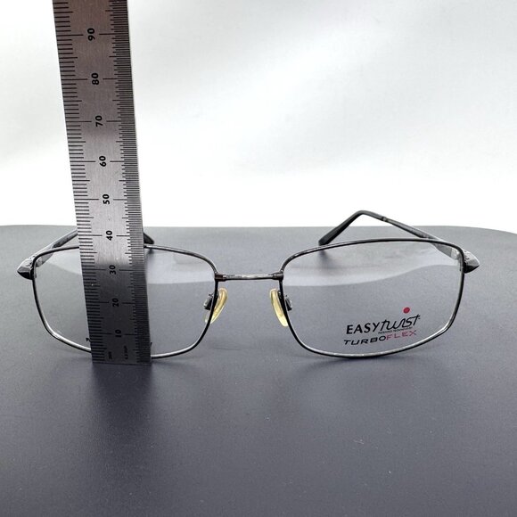 Easytwist 875 20 Gunmetal Turboflex 360 Hinges Eyeglass Frame 56 []18 Easy Twist - Picture 7 of 8